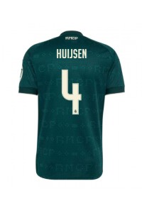 Real Madrid Dean Huijsen #4 Jalkapallovaatteet Vieraspaita 2026-27 Lyhythihainen